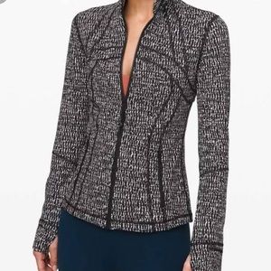Lululemon Define Jacket black & White